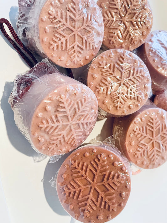 Raspberry + Vanilla Shower Loofah Soap