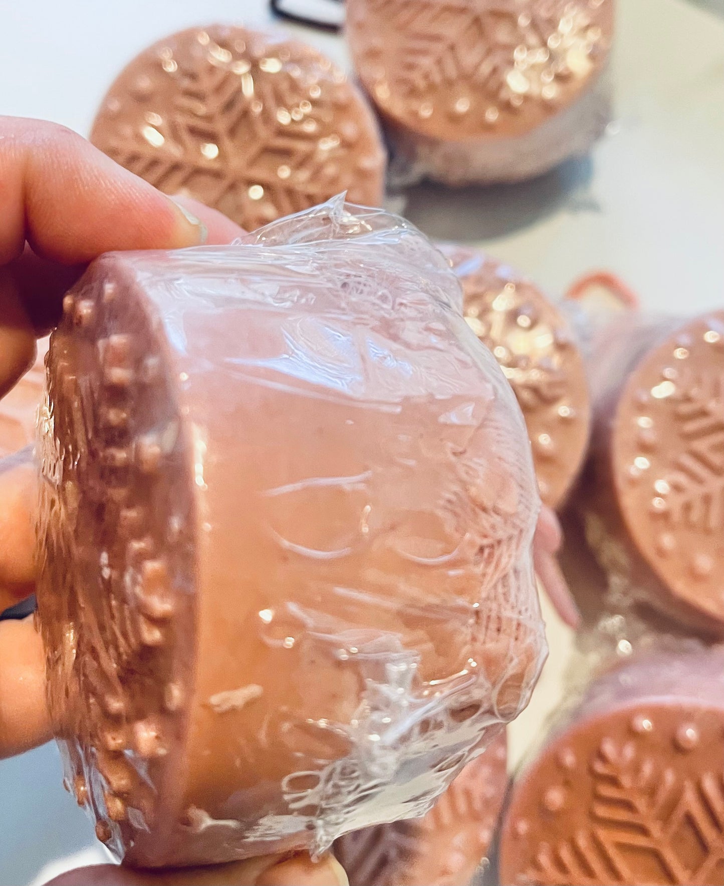 Raspberry + Vanilla Shower Loofah Soap