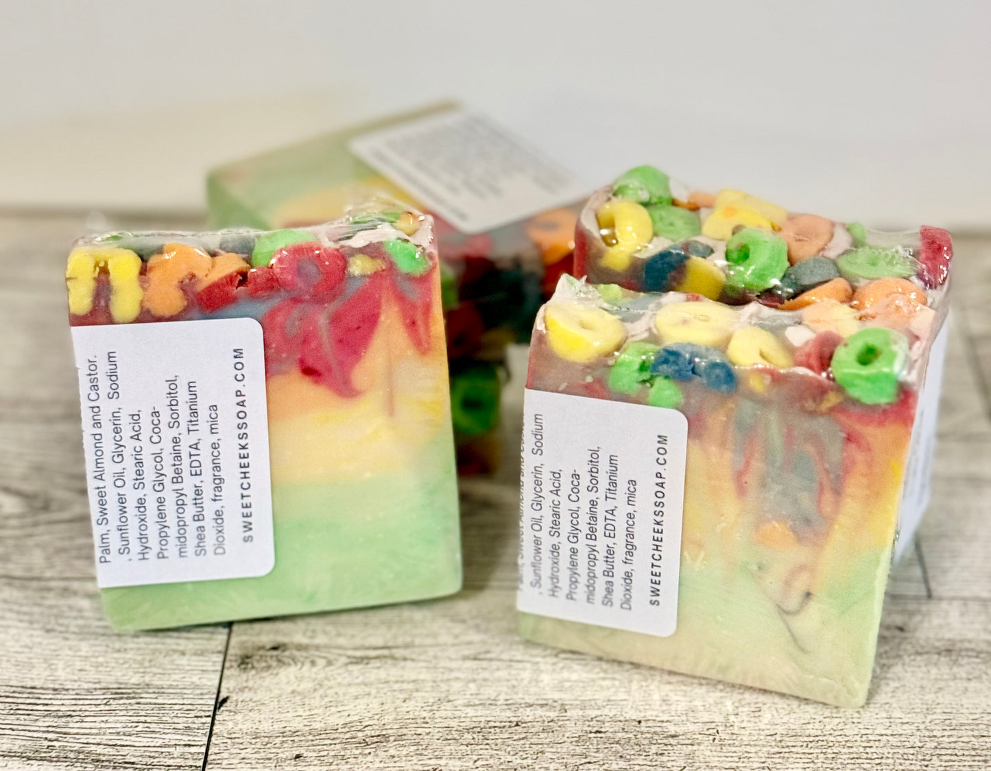 Fruity (Fruit Loops) Cereal Vegan Soap Bar