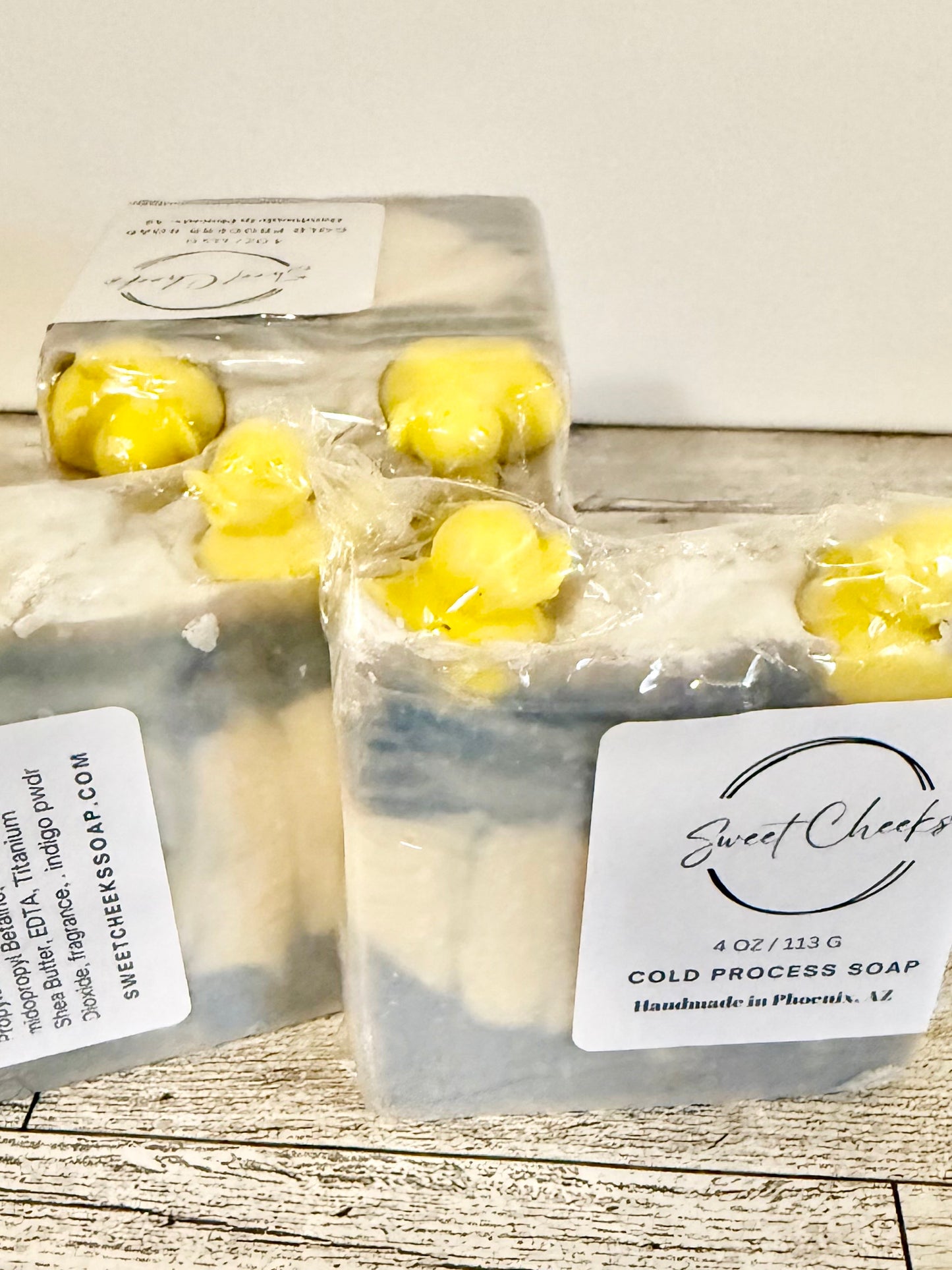 Baby Powder Rubber Ducky Vegan Soap Bar