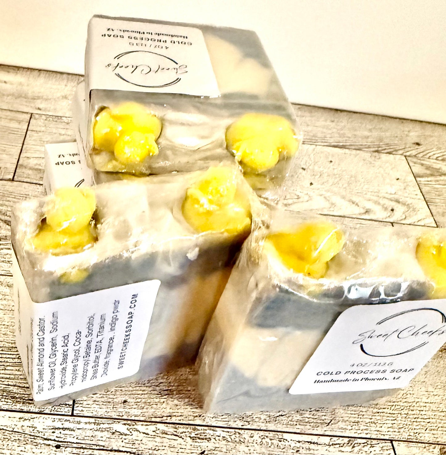 Baby Powder Rubber Ducky Vegan Soap Bar