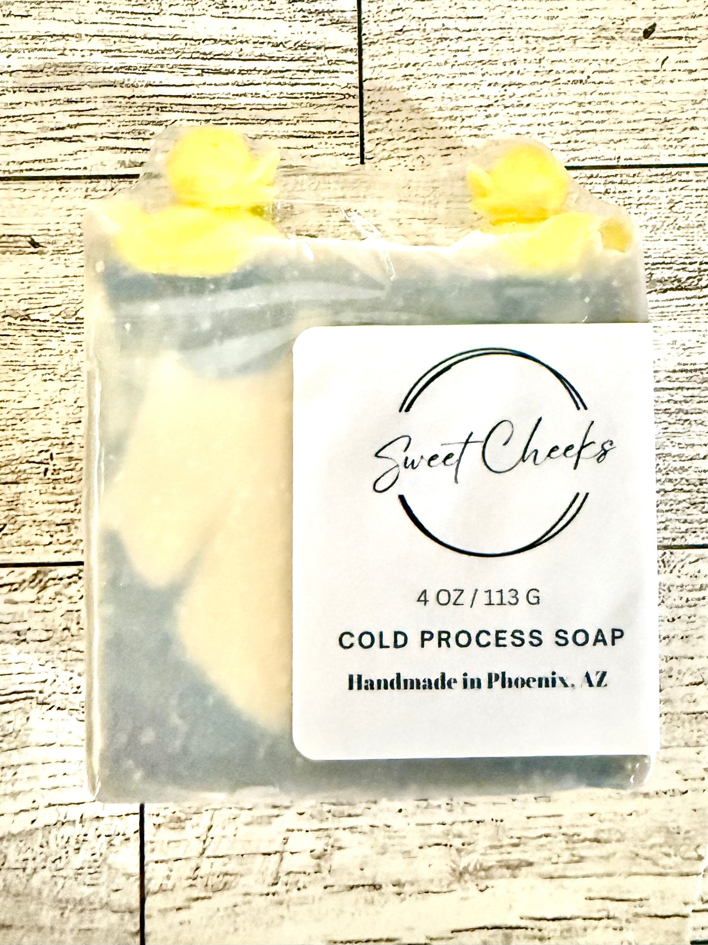 Baby Powder Rubber Ducky Vegan Soap Bar