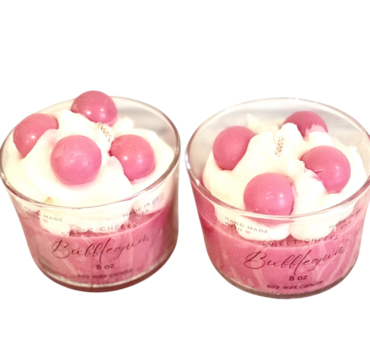 Bubblegum Coconut Soy Candle