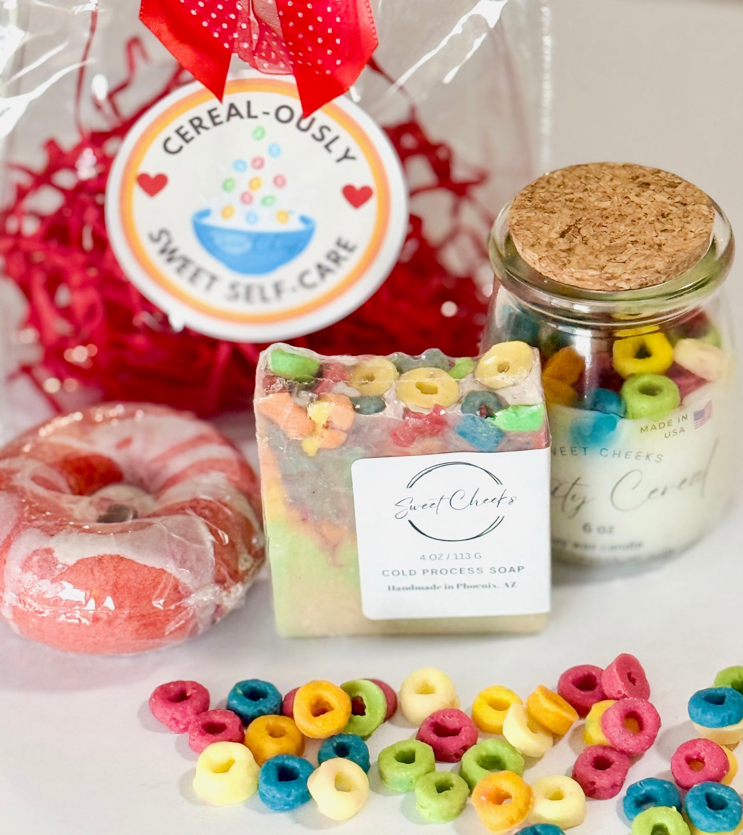 Cereal-Ously Sweet Self-Care Fruity Cereal Gift Set
