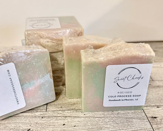 Cucumber Melon Vegan Soap Bar