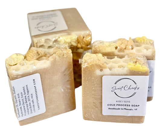 Oatmeal milk and honey natural tallow soap